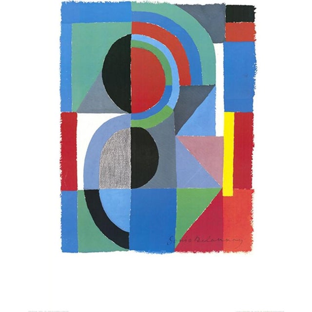 Sonia Delaunay, Quarter, 1968, Art Print For Sale