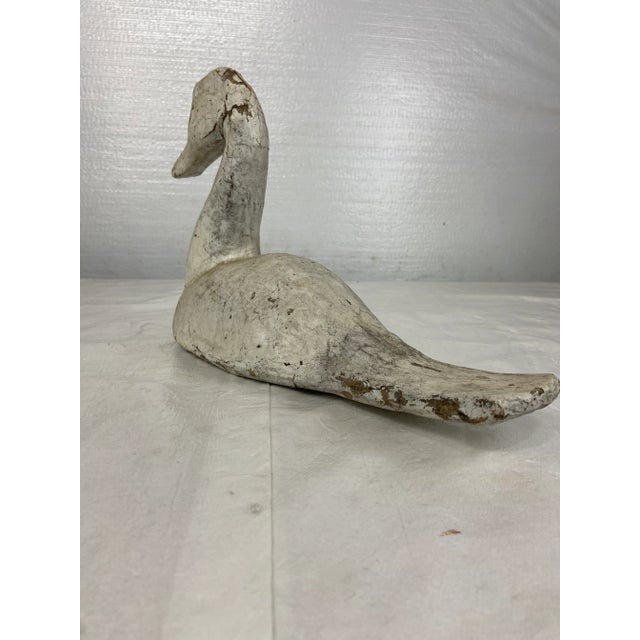 Early 20th Century Antique Swan Decoy For Sale - Image 5 of 9