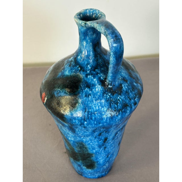 Vintage Flower Vase by Guido Gambone, 1950s For Sale - Image 4 of 10