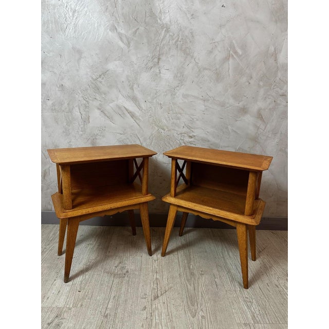 Vintage Bedside Tables, 1960, Set of 2 For Sale - Image 3 of 13