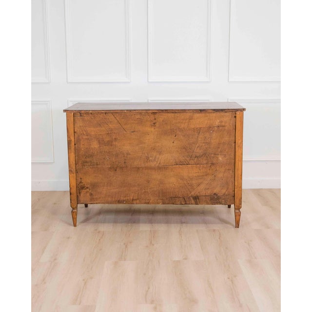 Modenese 18th-century Louis XVI walnut chest of drawers with various woods For Sale In Atlanta - Image 6 of 9
