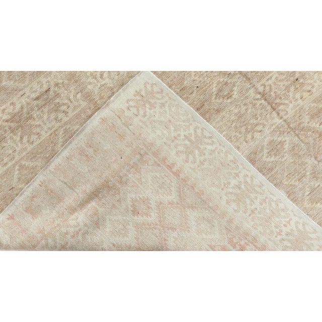 Modern Samarkand Geometric Handmade Carpet by Doris Leslie Blau For Sale In New York - Image 6 of 6