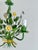 Italian Painted Tole Daisy Chandelier by Sergio Terzani, 1970s For Sale - Image 13 of 15