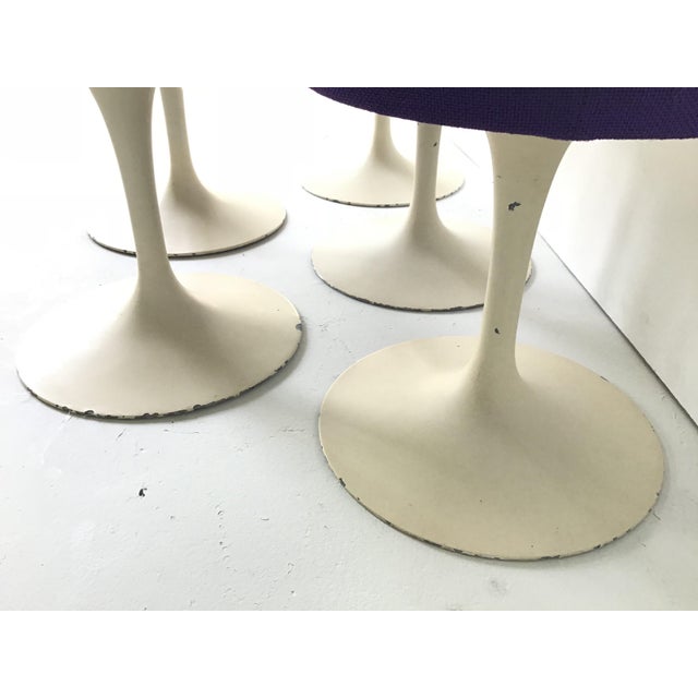 Knoll Eero Saarinen Tulip Stool Set For Sale - Image 6 of 11