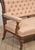 19th Century Walnut and Fabric Settee For Sale - Image 6 of 14