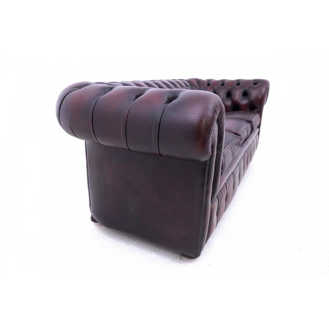 Mid-Century Chesterfield Sofa, Western Europe, 1950s For Sale - Image 10 of 12