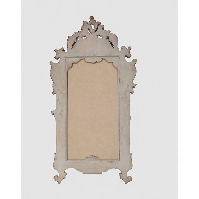 Gold Vintage 20th-Century Italian Baroque Gilded Wall Mirror For Sale - Image 8 of 10