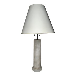 Thomas O'Brien for Visual Comfort London Alabaster Table Lamp For Sale