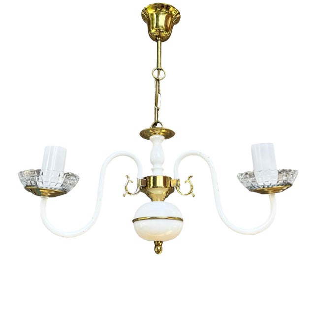 Aka Leuchten Chandelier, Hollywood Regency Style, Germany, 1970s. For Sale - Image 10 of 14