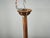 Czech Art Deco Chrome and Opaline Glass Chandelier in Walnut, 1930s For Sale - Image 11 of 17