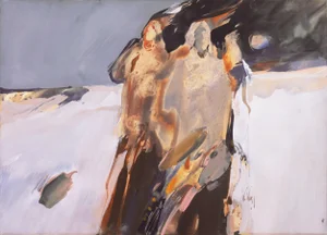 'Horizon Rise' by Veloy Joseph Vigil; Pueblo Native American Figurative Abstraction