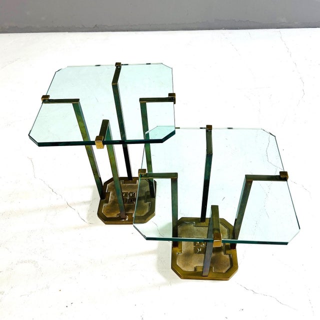 Vintage Side Tables by Peter Ghyczy, 1980, Set of 2 For Sale - Image 11 of 11
