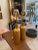 Contemporary 1980s Gilt Vase Shape Lamps - a Pair For Sale - Image 3 of 7