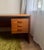 Late 20th Century Vintage Mid-Century Modern Teak Executive Desk With Floating Drawers For Sale - Image 5 of 11