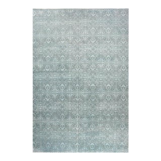 1990s Handwoven Transitional Area Rug 14x20 For Sale