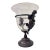 Cherub Centerpiece Vase on Bronze Base For Sale
