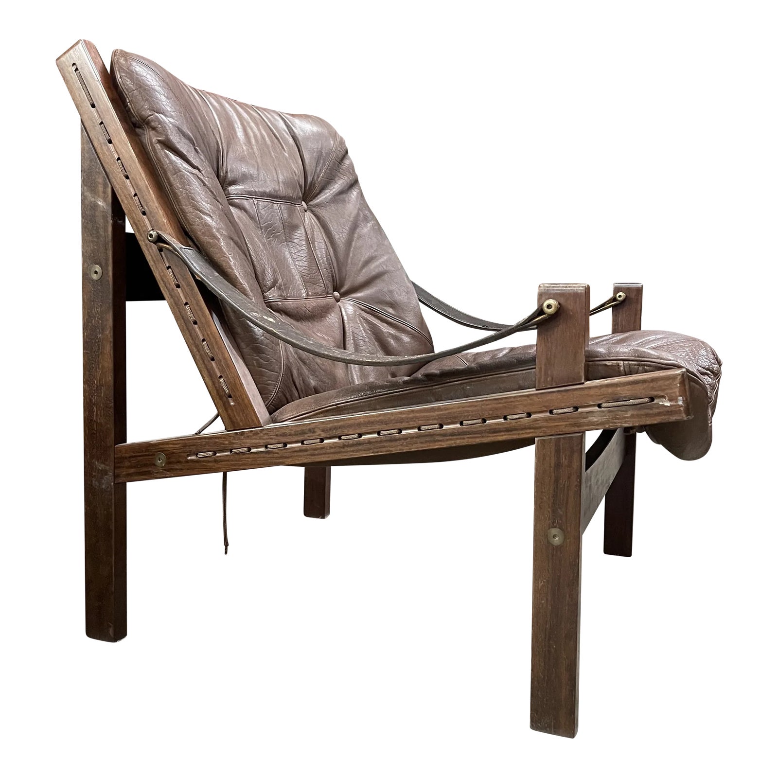 Hunter Lounge Chair by Torbjørn Afdal for Bruksbo | Chairish