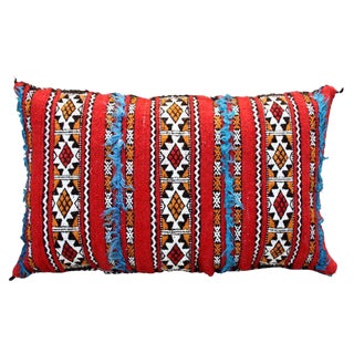 Mid 20th Century Tattoo-Design Moroccan Pillow For Sale