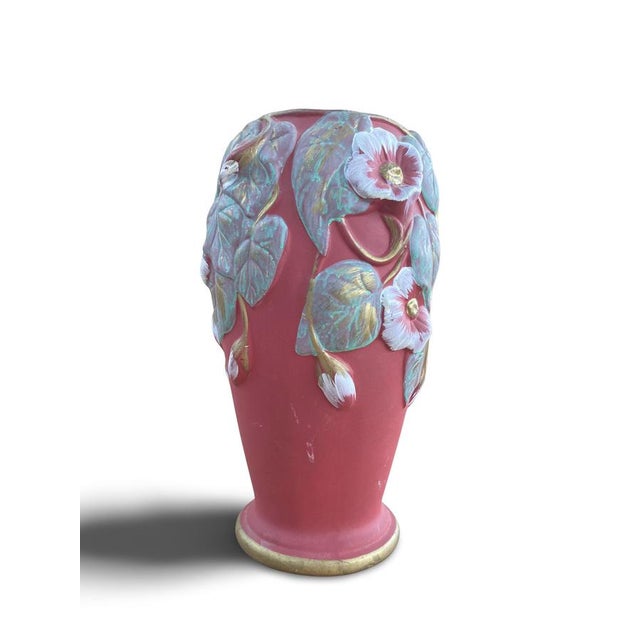 Art Nouveau Red Vase, 1890s For Sale - Image 15 of 15