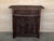 20th century Catalan Spanish carved walnut chest of drawers, highboy or console Country Provincial Chiffoniere was...