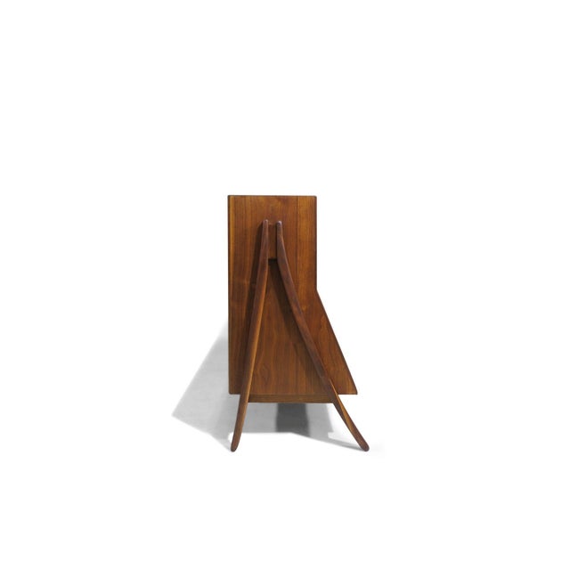 Mid-Century Modern Mid-Century Kipp Stewart for Drexel Declaration Walnut Bookcase, Attributed For Sale - Image 3 of 10