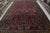 1920s Antique Indian Rug in Burgundy and Gold With Floral Patterns by Rug & Kilim For Sale - Image 5 of 9