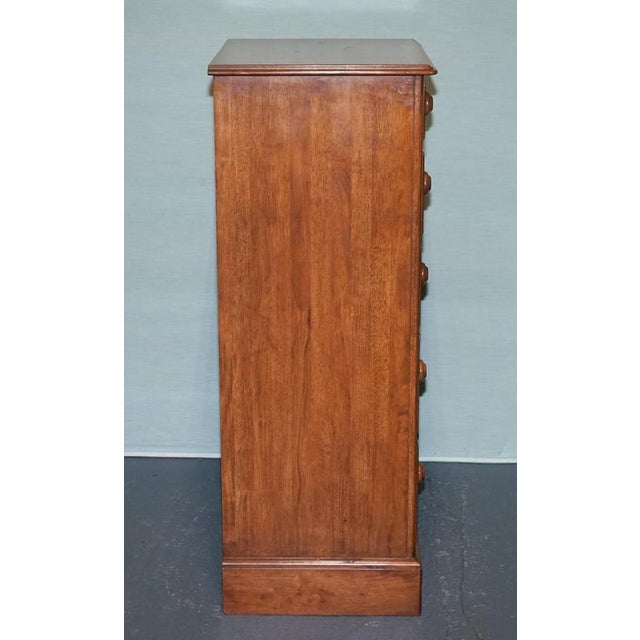 Oak Tallboy Chest of Drawers from Willis & Gambier For Sale - Image 9 of 12