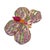 Bochic “Orient” Vintage Ruby & Multi Gem Butterfly Brooch Set 18K Gold & Silver For Sale - Image 4 of 15