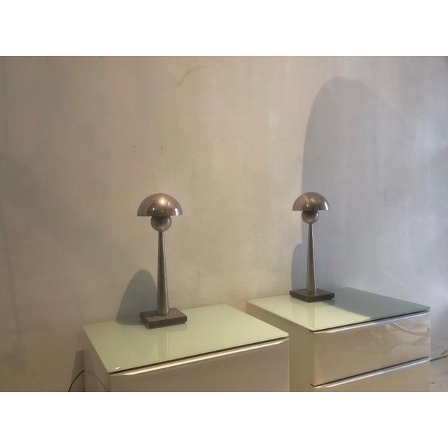 Very nice for a Sideboard or Side table. Cable switch and lamp Holder e14. This piece is attributed to the mentioned...