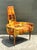 Mid 20th Century Vintage MCM High Back Lounge Chair For Sale - Image 5 of 12