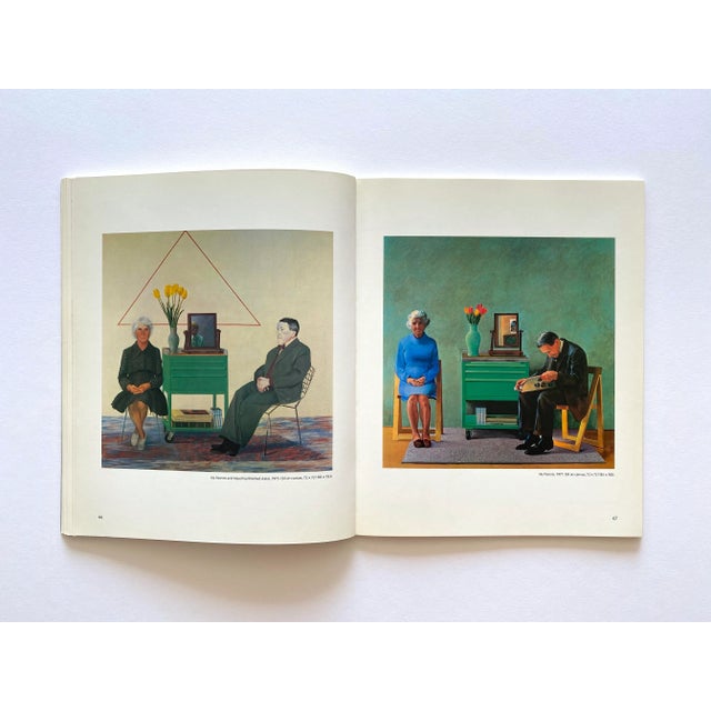 " Pictures by David Hockney " Vintage 1979 First Edition Lithograph Print Pop Art Book For Sale - Image 10 of 12