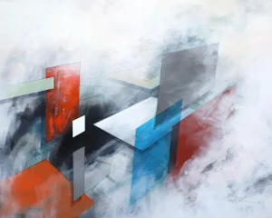 "Abstract Landscape 81" Original Artwork by Paul Kirley