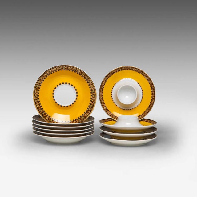 Barocco Ikarus Dinnerware Set by Gianni Versace for Rosenthal, 1990s, Set of 70 For Sale - Image 10 of 18