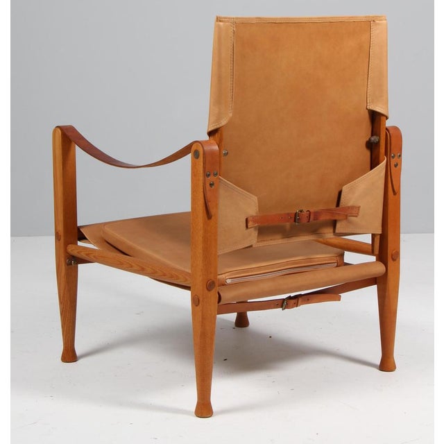 Square Clint Safari Chair from Rud Rasmussen, 1960s For Sale - Image 6 of 8