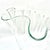 Monumental Scandinavian Clear Glass Floor Vase attributed to Holmegaard, 1970s For Sale - Image 12 of 18