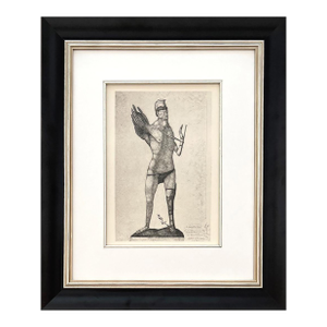1947 Paul Klee Engraving 5 the Hero With the Wing 1904 Reproduction