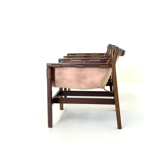 Brown Safari Lounge Chair by Carlo Hauner for Forma, 1970s For Sale - Image 8 of 18