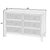Modern Mesa 44 in. W Cane and Wood 6 Drawer Dresser, Natural & Cane For Sale - Image 3 of 8
