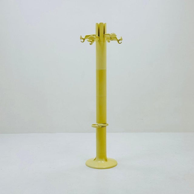 Italian White Space Plata Coat Rack by Giancarlo Piretti for Castelli, 1970s For Sale - Image 11 of 11