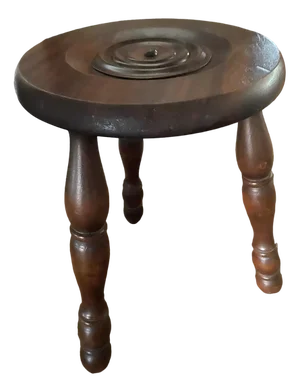 Wooden Tripod Stool