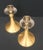 Mid-Century Modern Mid-Century Brushed Brass and Silver Candle Holders - a Pair For Sale - Image 3 of 8