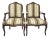 19th Century Louis XV–Style Walnut Fauteuil Armchairs For Sale