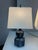 Blue Einar Johansen for Søholm Vintage Ceramic Table Lamps, Pair For Sale - Image 8 of 12