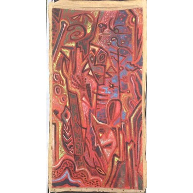Peter Behrens Peter Klein Junggeburth, König Hölkenspuk, Oil Painting on Canvas For Sale - Image 4 of 13