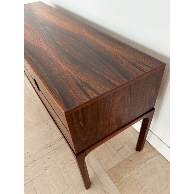 Scandinavian Dark Wood Sideboard or by Kai Kristiansen for Aksel Kjesgaard, Demnark, 1960s For Sale - Image 14 of 18