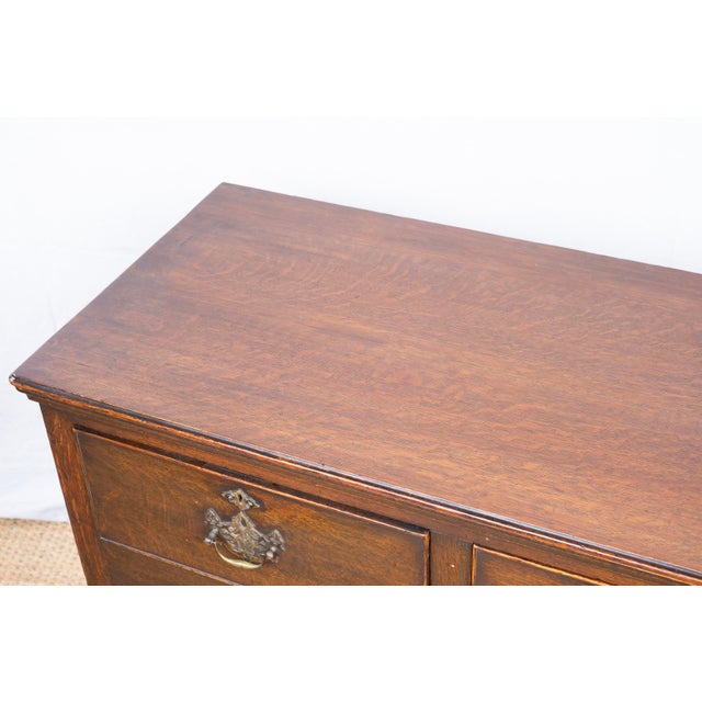 Late 19th Century Late 19th Century English Oak Console For Sale - Image 5 of 11