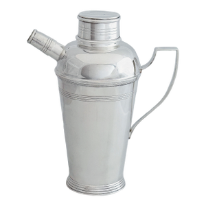 Early 20th Century Art Deco Martini or Cocktail Shaker From England by j.b. Chatterley & Sons, LTD