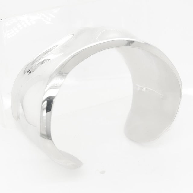 アクセサリー TIFFANY vintage bone cuff bangle 1978 Vintage Elsa Peretti Sterling Silver Bone Cuff Bracelet for