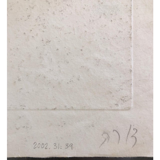 Black Dora Szampanier, Regensburg Germany Jewish Memorial Etching Destroyed Synagogue Folk Art Judaica For Sale - Image 8 of 9