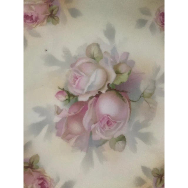 Circa 1910's Erdmann Schlegelmilch "Rose" Handled Serving Plate For Sale - Image 11 of 14